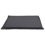 Garden seat cushions set of 4 anthracite 45x45x2cm square