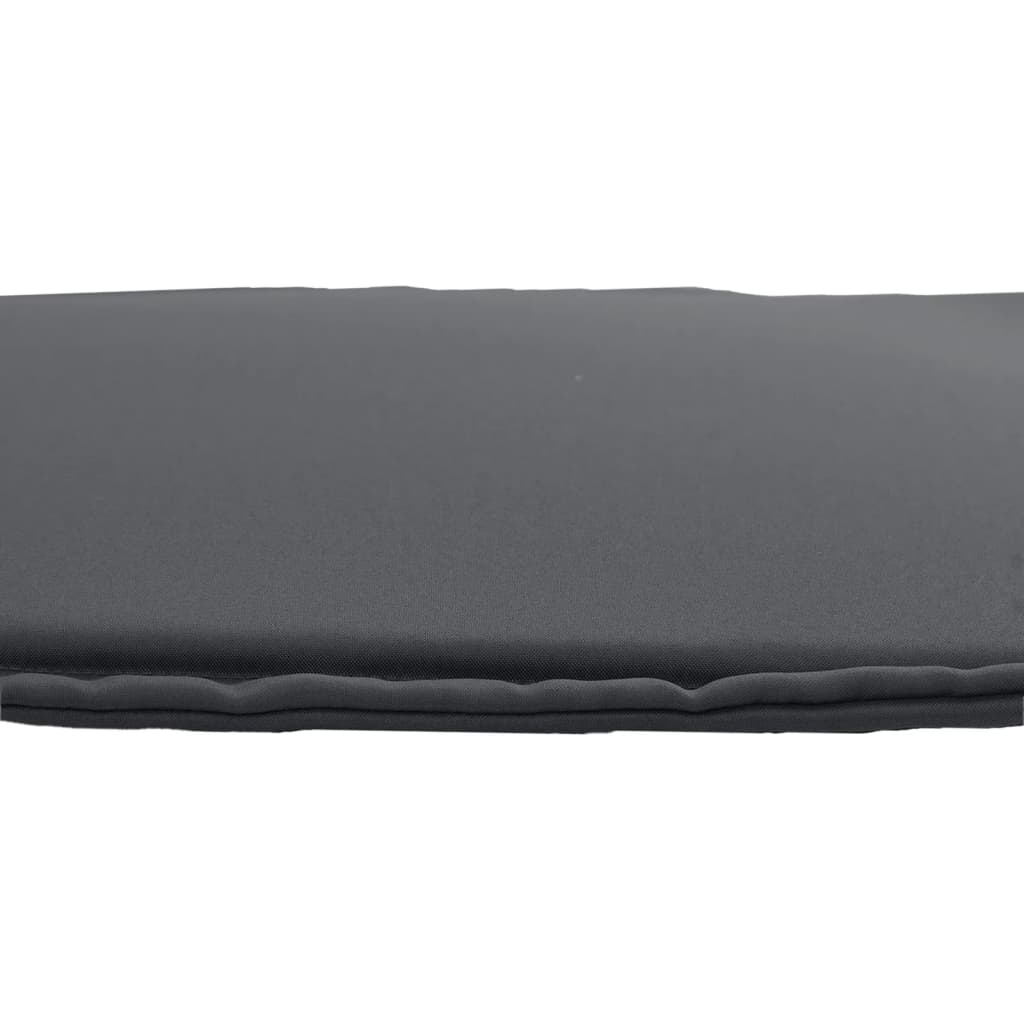 Garden seat cushions set of 4 anthracite 45x45x2cm square