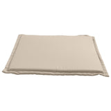 Coussins de siège de jardin lot de 6 taupe 45x45x2 cm carré