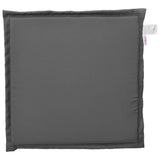 Coussins de siège de jardin lot de 6 anthracite 45x45x2cm carré