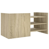 Meuble TV chêne sonoma 80x35x40 cm bois d'ingénierie