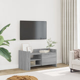 Meuble TV sonoma gris 80x35x40 cm bois d'ingénierie