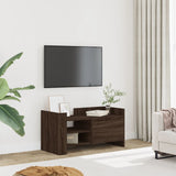 Meuble TV chêne marron 80x35x40 cm bois d'ingénierie