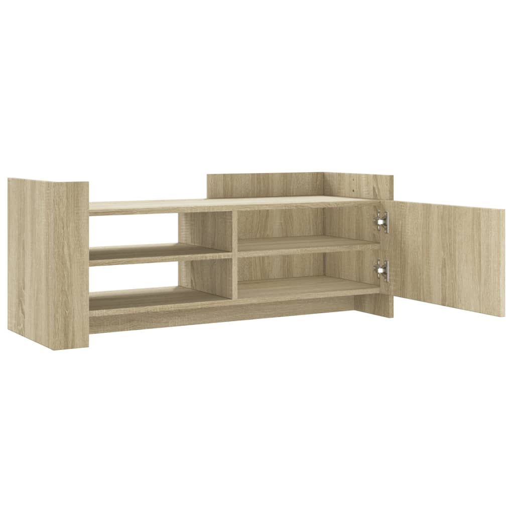 Meuble TV Chêne sonoma 100x35x40 cm Bois d'ingénierie