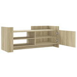 Meuble TV Chêne sonoma 100x35x40 cm Bois d'ingénierie