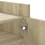 Meuble TV Chêne sonoma 100x35x40 cm Bois d'ingénierie