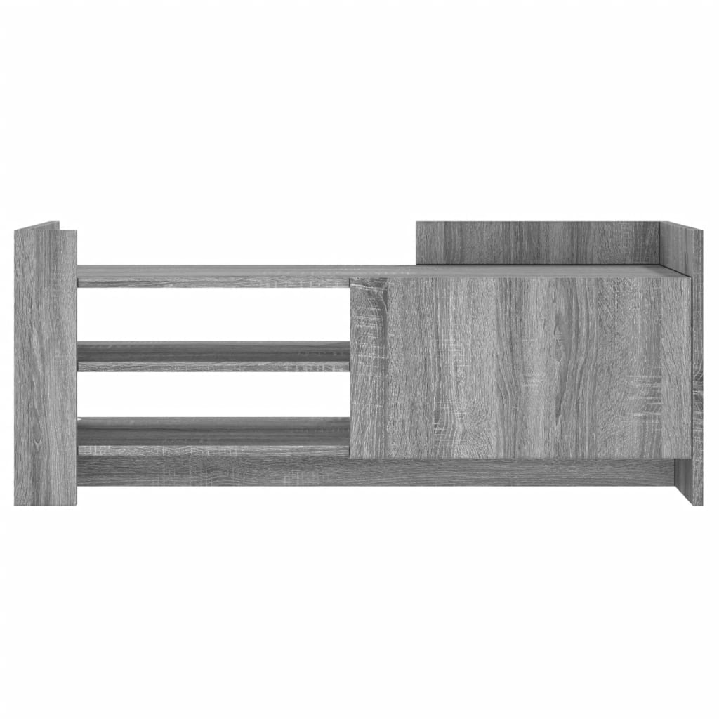 Meuble TV Sonoma gris 100x35x40 cm Bois d'ingénierie