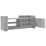 Meuble TV Sonoma gris 100x35x40 cm Bois d'ingénierie