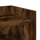 Smoked oak sideboard 45x35x75 cm engineered wood