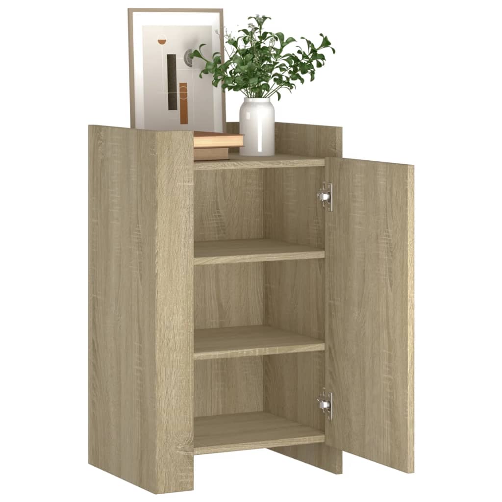 Sonoma oak sideboard 45x35x75 cm engineered wood