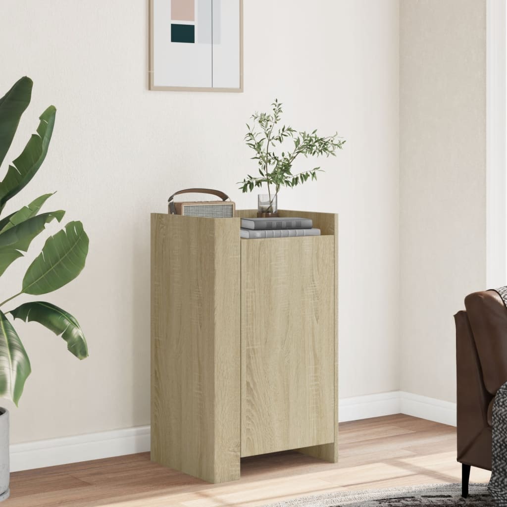 Sonoma oak sideboard 45x35x75 cm engineered wood