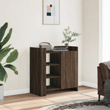 Brown oak sideboard 73.5x35x75 cm engineered wood