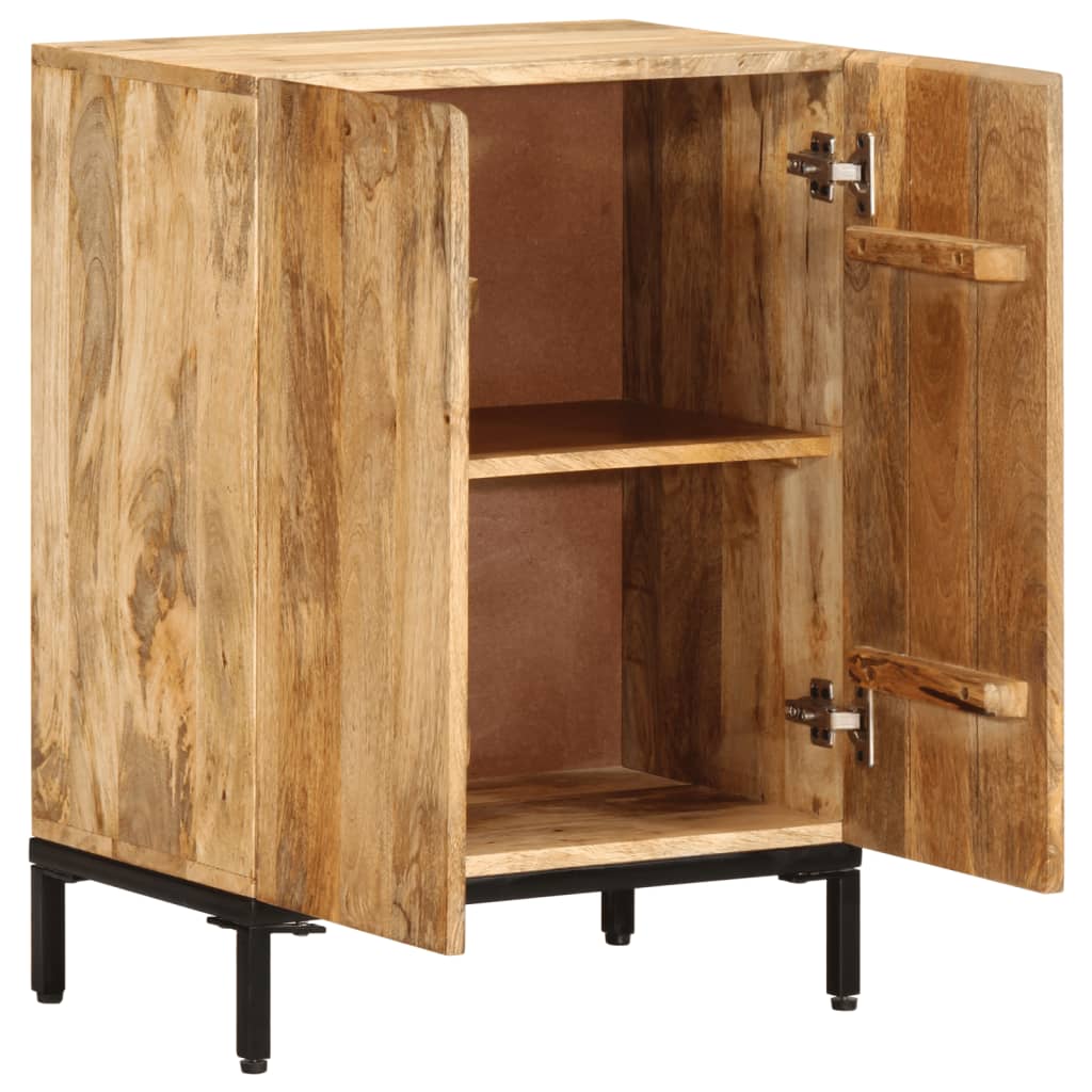 Buffet 53x35x72 cm bois massif de manguier