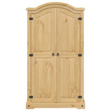 Garde-robe Corona 102x52x186 cm bois de pin massif