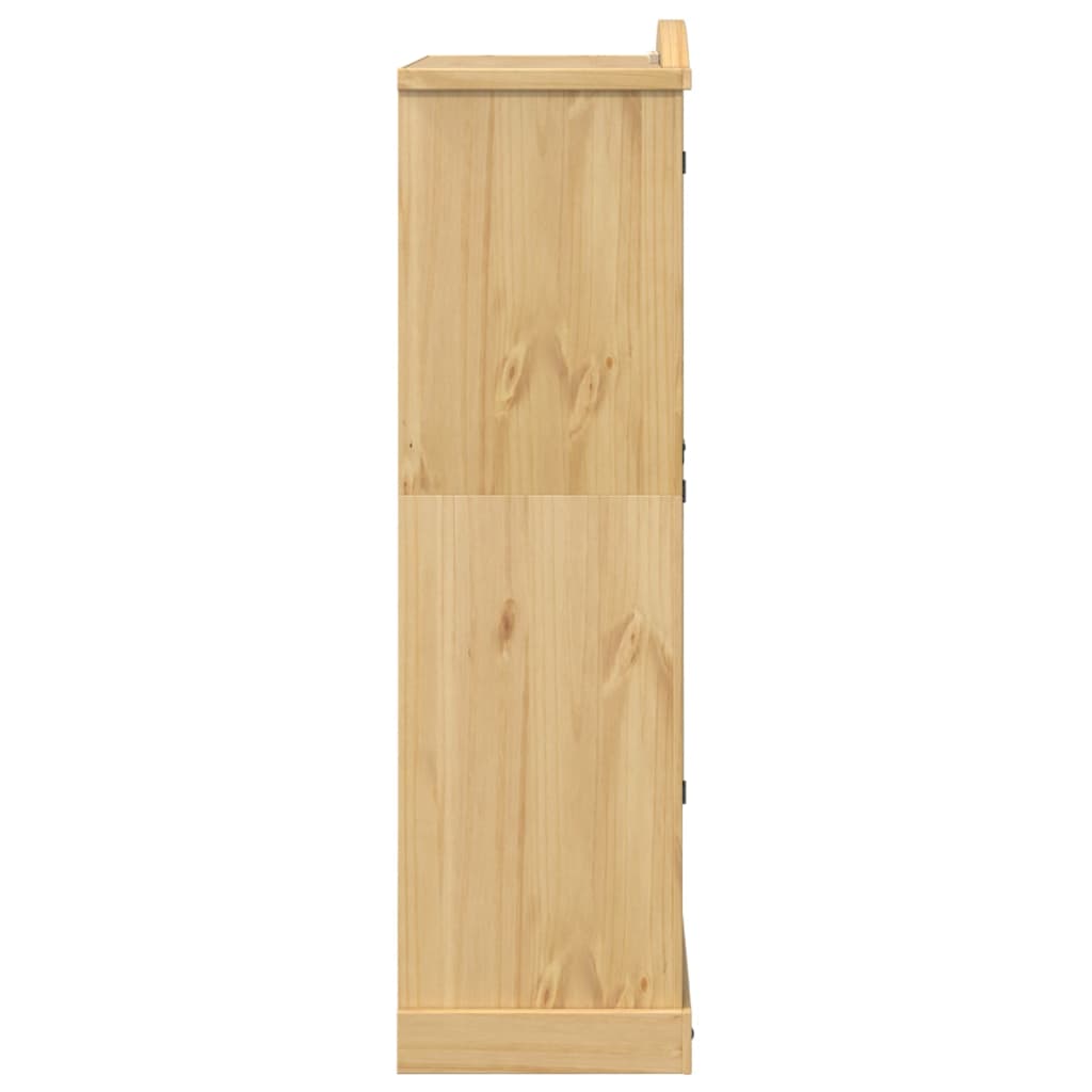 Garde-robe Corona 102x52x186 cm bois de pin massif