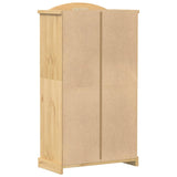 Garde-robe Corona 102x52x186 cm bois de pin massif