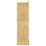 Garde-robe Corona 151,5x52x186 cm bois de pin massif