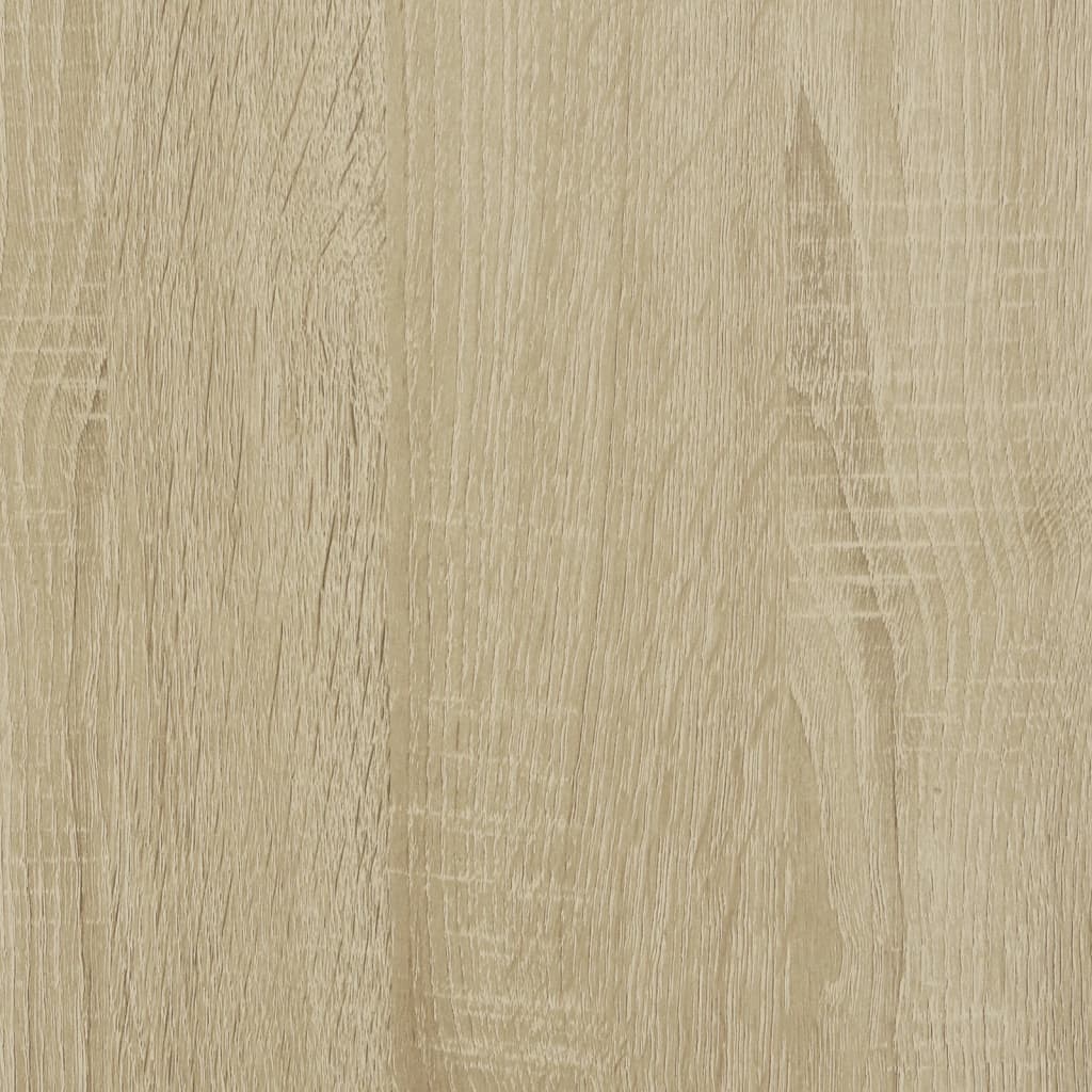 Konsolentisch aus Sonoma-Eiche, 100 x 35 x 74,5 cm, Holzwerkstoff