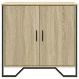 Sonoma oak sideboard 78x35.5x74.5 cm engineered wood