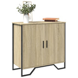 Sonoma oak sideboard 78x35.5x74.5 cm engineered wood