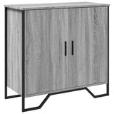 Buffet sonoma gris 78x35,5x74,5 cm Bois d'ingénierie