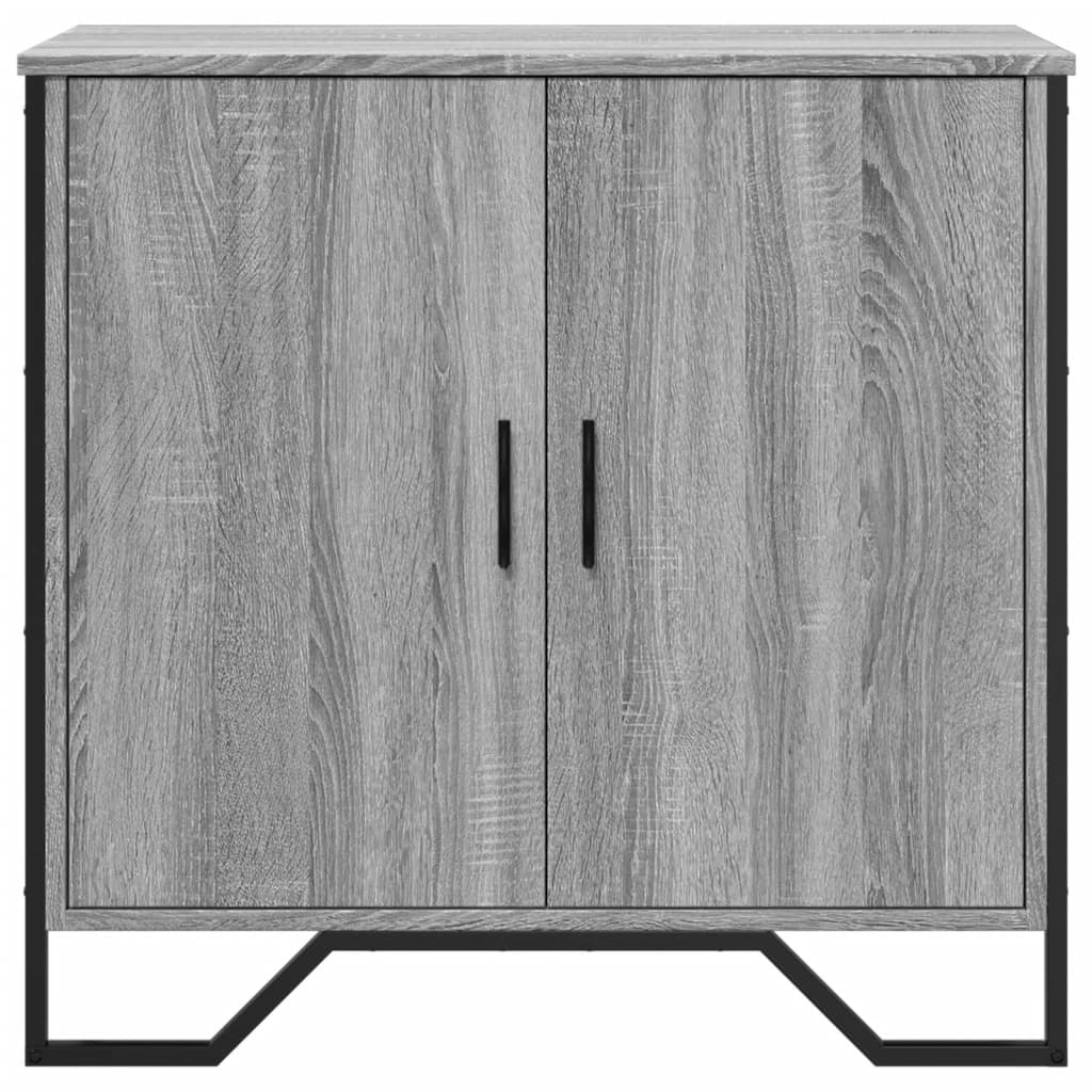 Buffet sonoma gris 78x35,5x74,5 cm Bois d'ingénierie