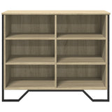 Sonoma oak sideboard 91x35.5x74.5 cm engineered wood