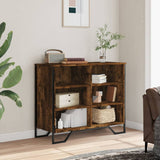 Smoked oak sideboard 91x35.5x74.5 cm engineered wood