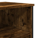 Smoked oak sideboard 91x35.5x74.5 cm engineered wood