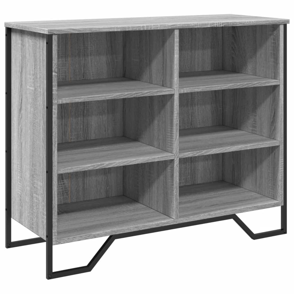 Buffet sonoma gris 91x35,5x74,5 cm bois d'ingénierie