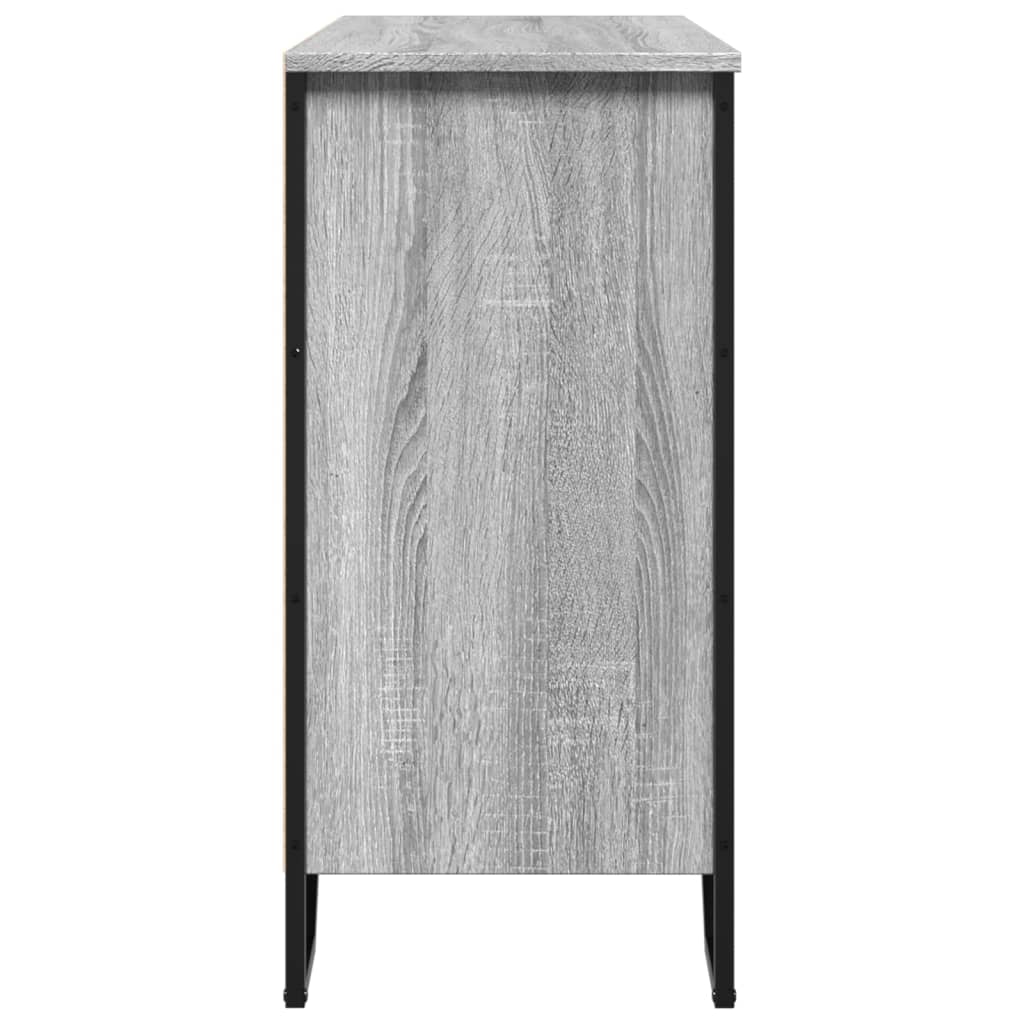 Sonoma gray sideboard 91x35.5x74.5 cm engineered wood