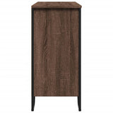 Brown oak sideboard 91x35.5x74.5 cm engineered wood