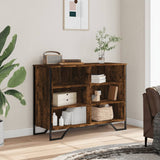 Smoked oak sideboard 101x35.5x74.5 cm engineered wood