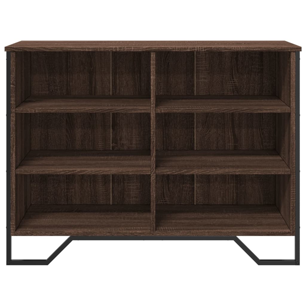 Brown oak sideboard 101x35.5x74.5 cm engineered wood