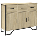 Buffet chêne sonoma 97x32,5x74,5 cm bois d'ingénierie