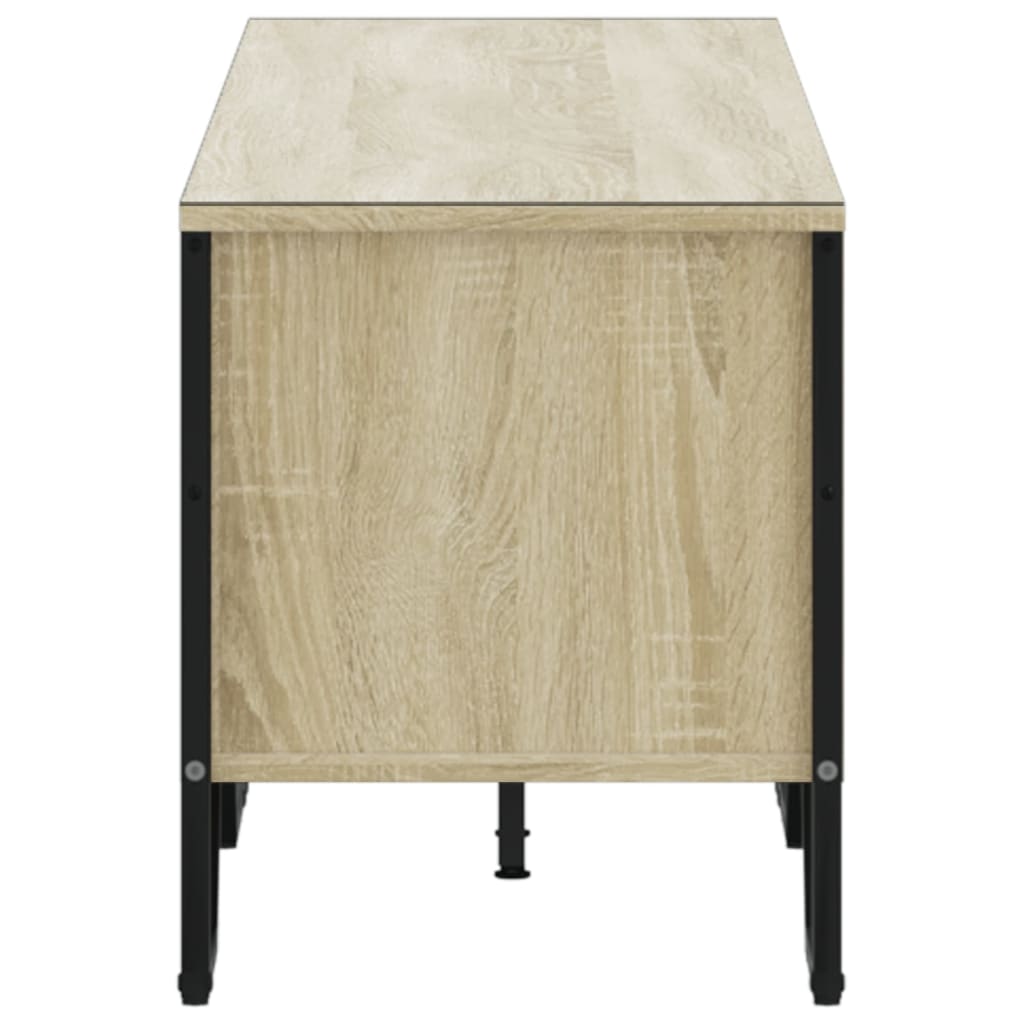 Meuble TV chêne sonoma 180x34x41 cm bois d'ingénierie