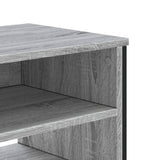 Sonoma gray TV cabinet 180x34x41 cm engineered wood