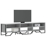 Meuble TV sonoma gris 180x34x41 cm bois d'ingénierie