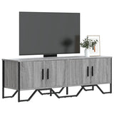 Meuble TV sonoma gris 122x34x41 cm bois d'ingénierie