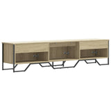 Sonoma oak TV cabinet 180x34x41 cm engineered wood