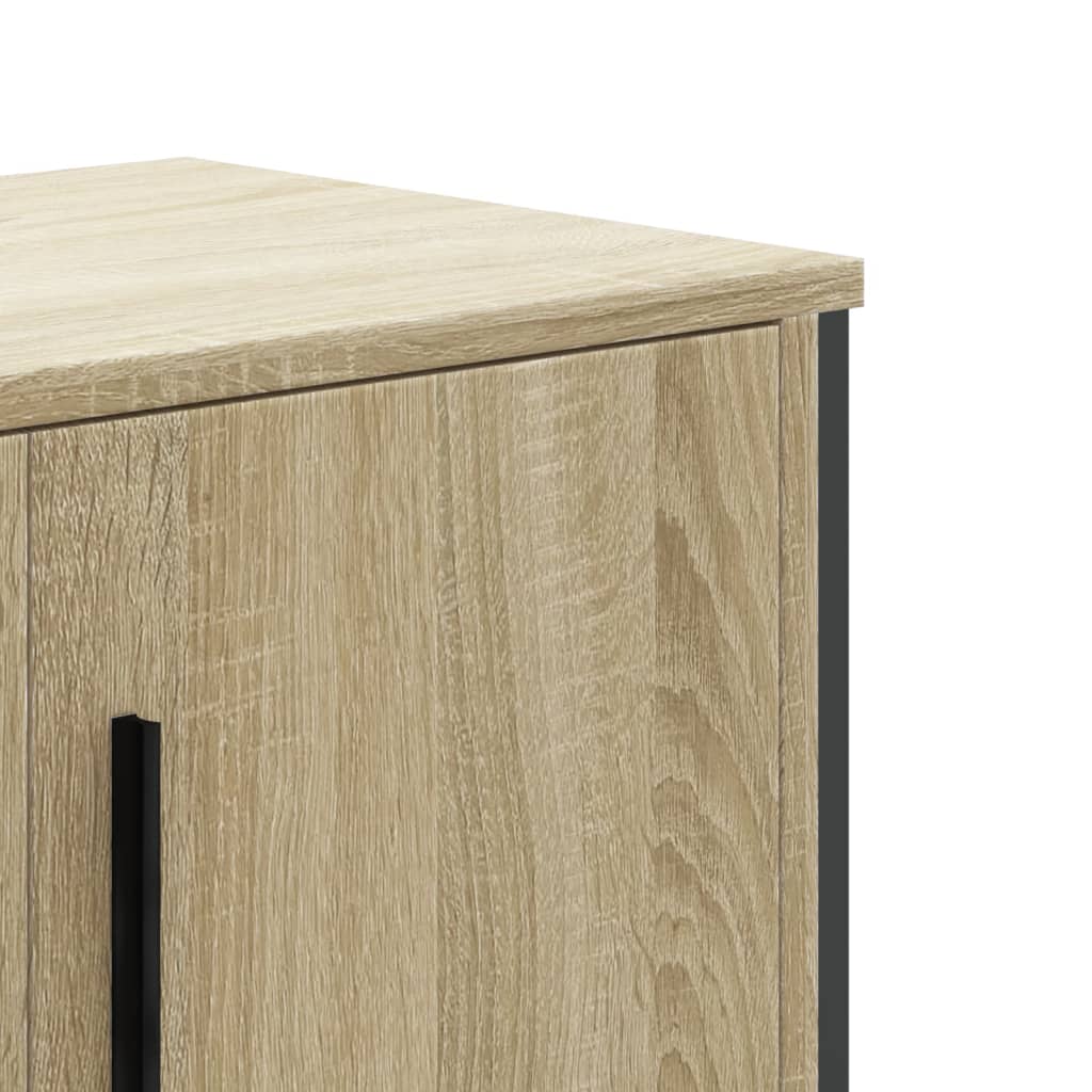 Sonoma oak TV cabinet 180x34x41 cm engineered wood