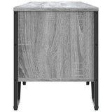 Meuble TV sonoma gris 180x34x41 cm bois d'ingénierie