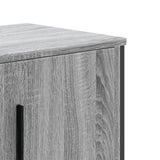 Meuble TV sonoma gris 180x34x41 cm bois d'ingénierie