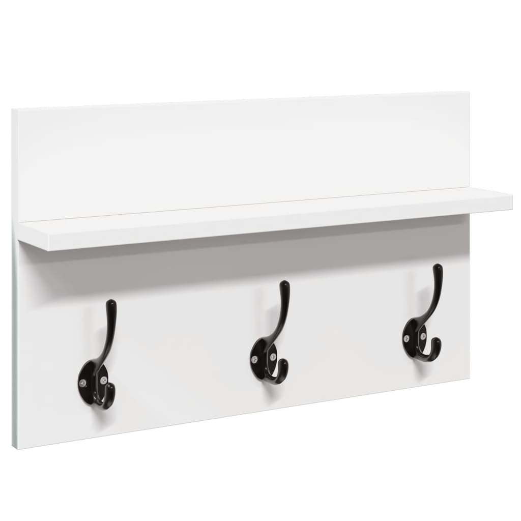 Ensemble de meubles de couloir 4 pcs blanc bois d'ingénierie