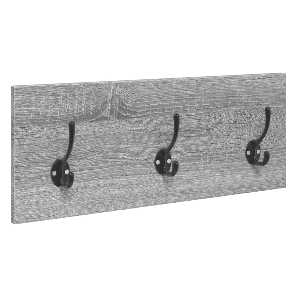 Ensemble de meubles de couloir 4pcs sonoma gris bois ingénierie