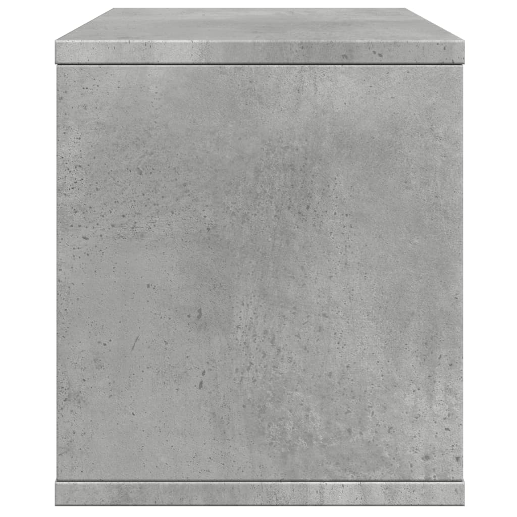 Concrete gray desk organizer 36x26x29.5 cm