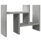 Concrete gray desk organizer 34.5x15.5x35.5 cm