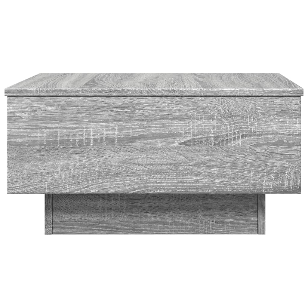 Table basse sonoma gris 60x45x31 cm bois d'ingénierie