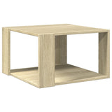 Table basse chêne sonoma 51,5x51,5x30 cm bois d'ingénierie