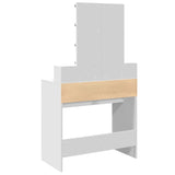 Dressing table with white LED 80x41x144.5 cm